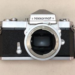 Nikormat SLR 35mm Film Camera/shutter Works 