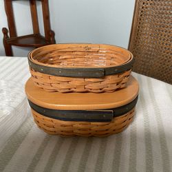 Loganberger Collectors Club Harmony Baskets No 4 & 5