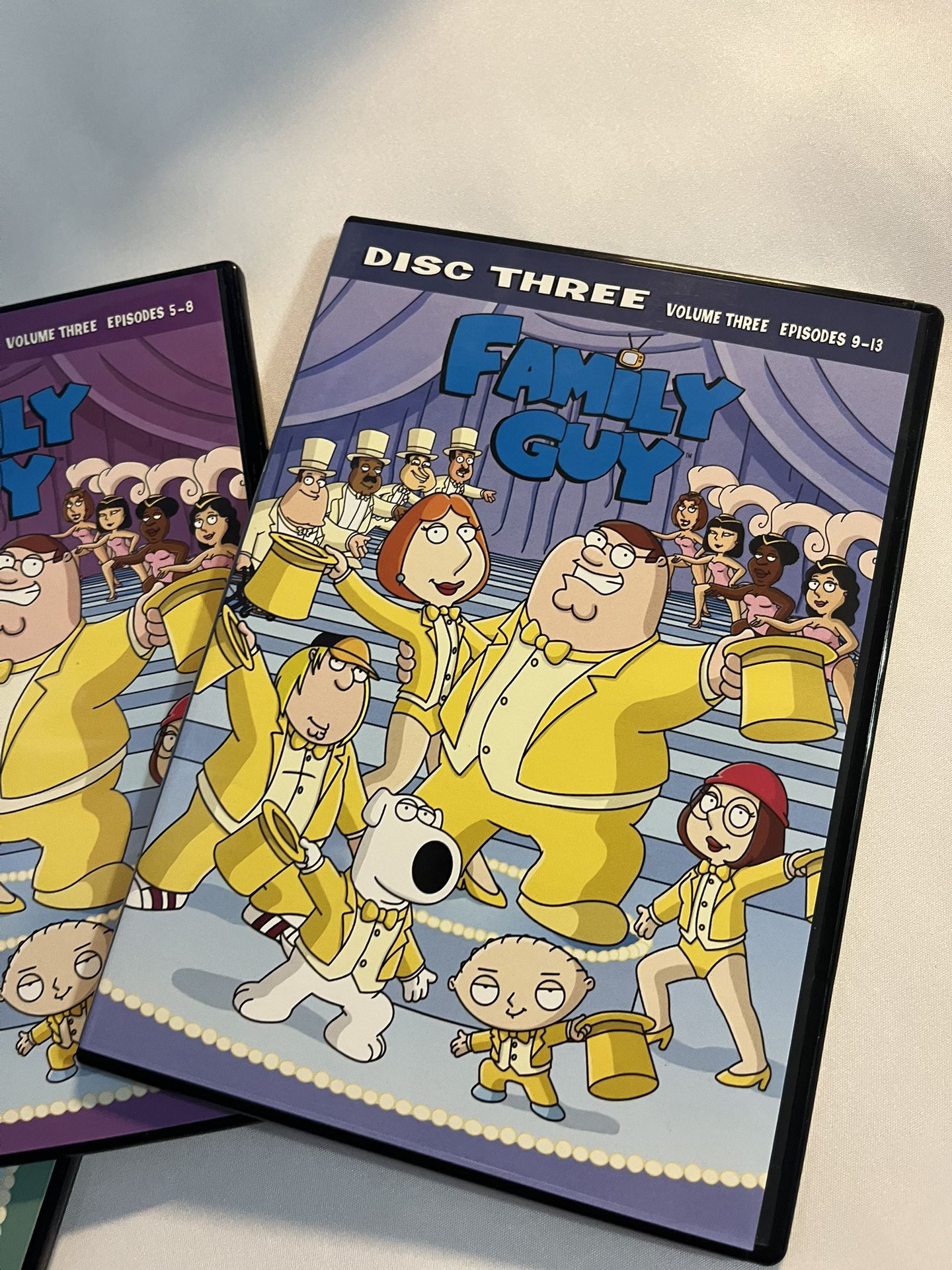 Family Guy Volume Three DVD Set (2005, Fox) 13 Episodes on 3 Discs for Sale  in Virginia Beach, VA - OfferUp