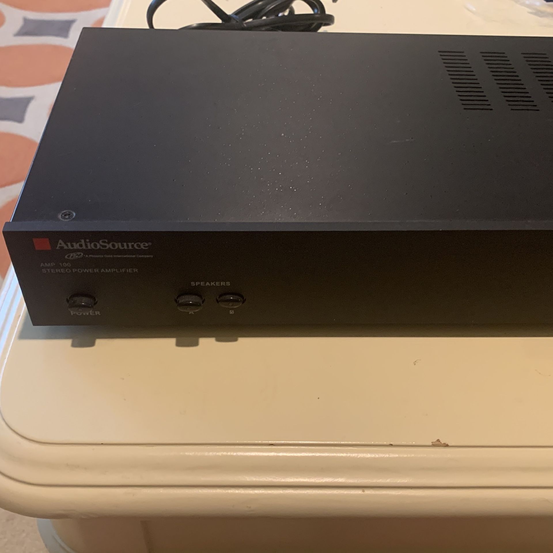 AudioSource Stereo 2 Channel amplifier Amp  