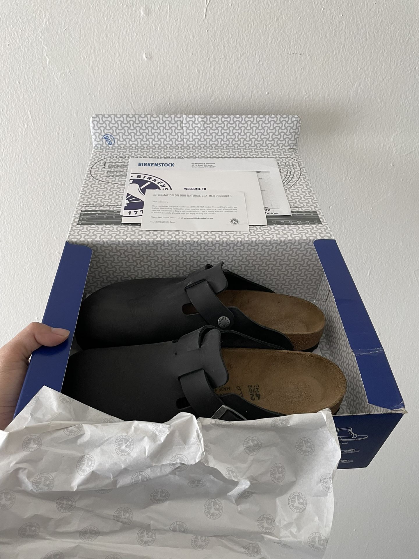 Birkenstock Boston Oiled Leather