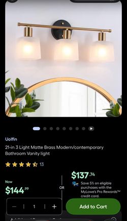 Bathroom Vanity light