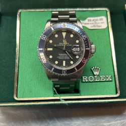 Rolex Submariner Stainless 40 Mm 1983  original vintage box