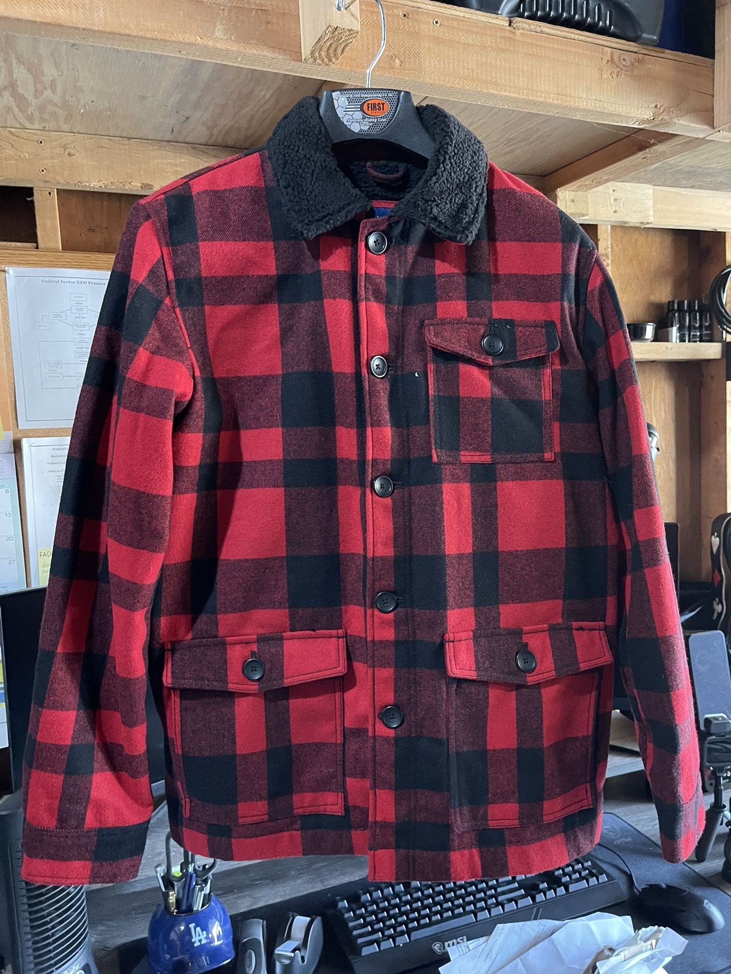 Men’s Old Navy Wool Coat Large