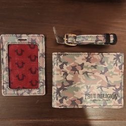 True Religion Wallet Bundle