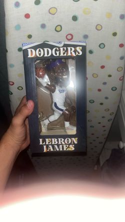 Lebron Dodgers Bobbly Head