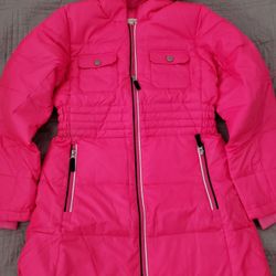 Girl's  Long Down/feather Parka   Size 16 New