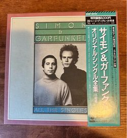 Simon & Garfunkel – "All The Singles" 15-Disc 7" Vinyl Box Set Mint Condition