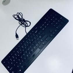 Dell keyboard ⌨️. Slim. USB. Connection