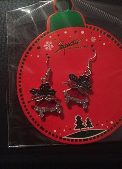 Christmas earrings