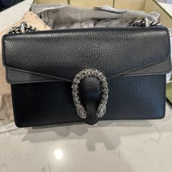 GUCCI Black Dionysus Bag
