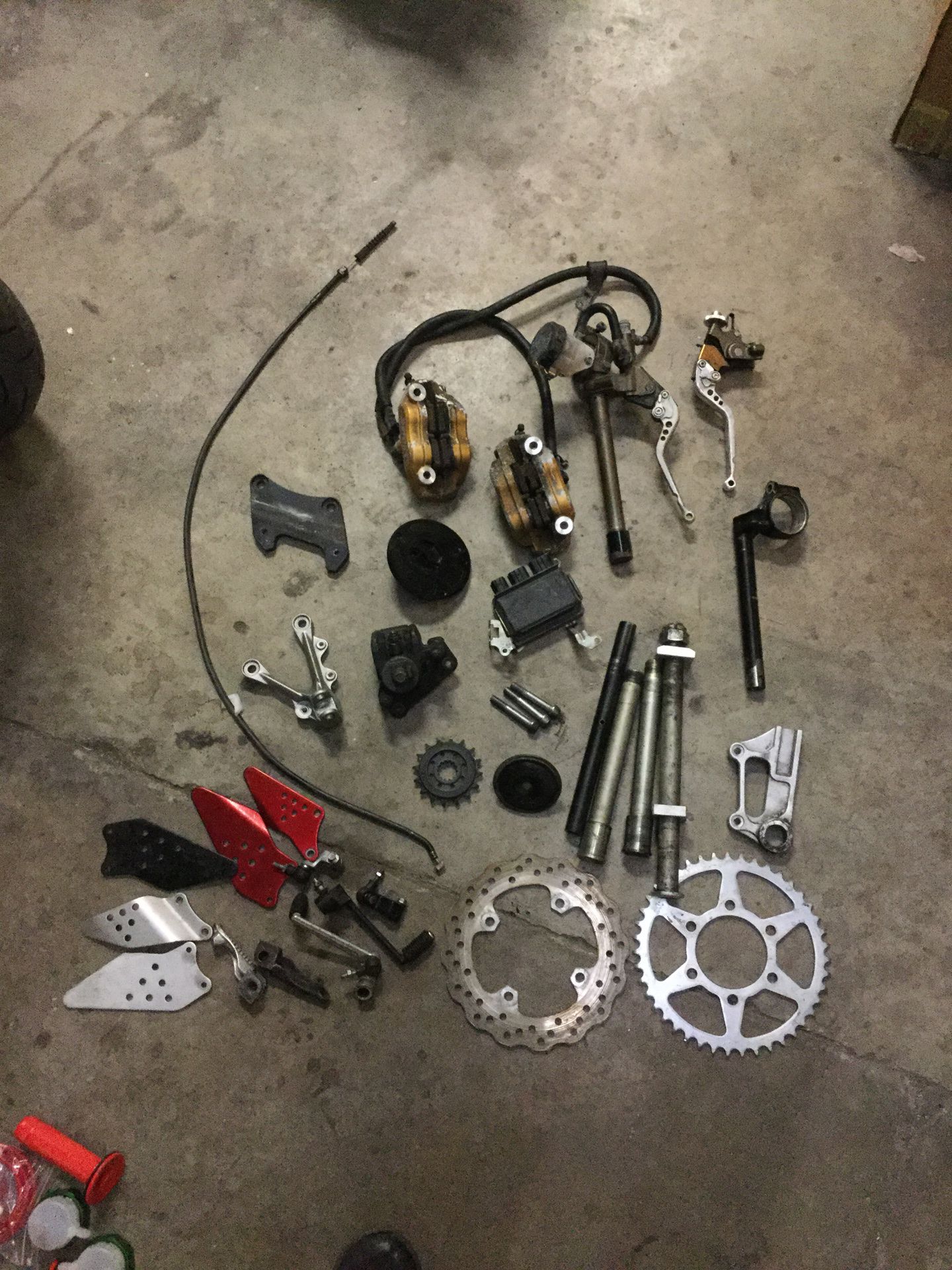 Kawasaki zx6r motorcycle parts