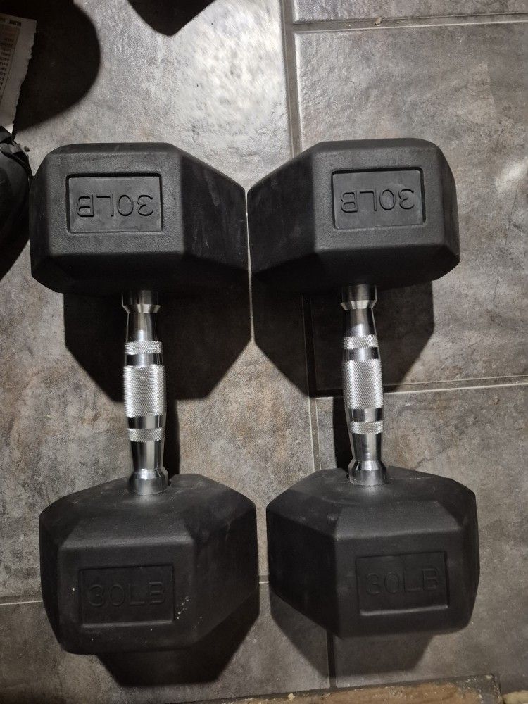 30lbs Dumbells Weights