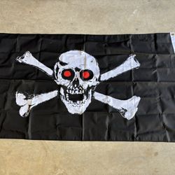 Halloween Skull Flag (new)