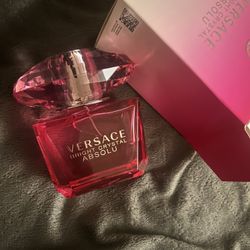 Versace Crystal Absolu Eau de Parfum Spray 30ml - Pink Floral Fragrance New