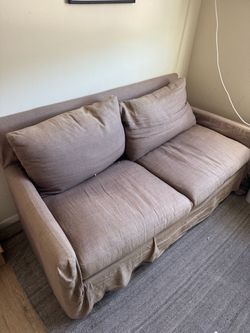 Brown / green couch