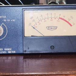 McCurdy SA14023 Extended Range Audio Level Meter 