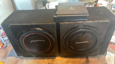 2 12s in a box and amp