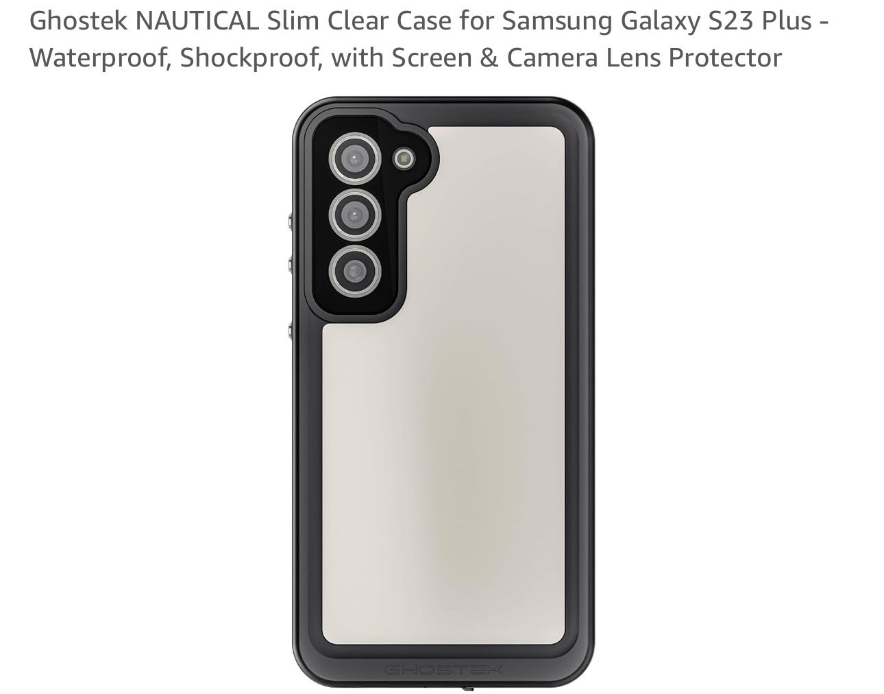 Black Samsung Galaxy S23