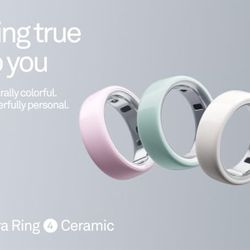 Oura Ring Gen 4 Ceramic Brand New - Choose your own color and size