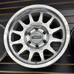 Method MR703 Machined Silver 17" 6x139.7 Wheels For Sale Fits Silverado Sierra Tacoma 4Runner FJ