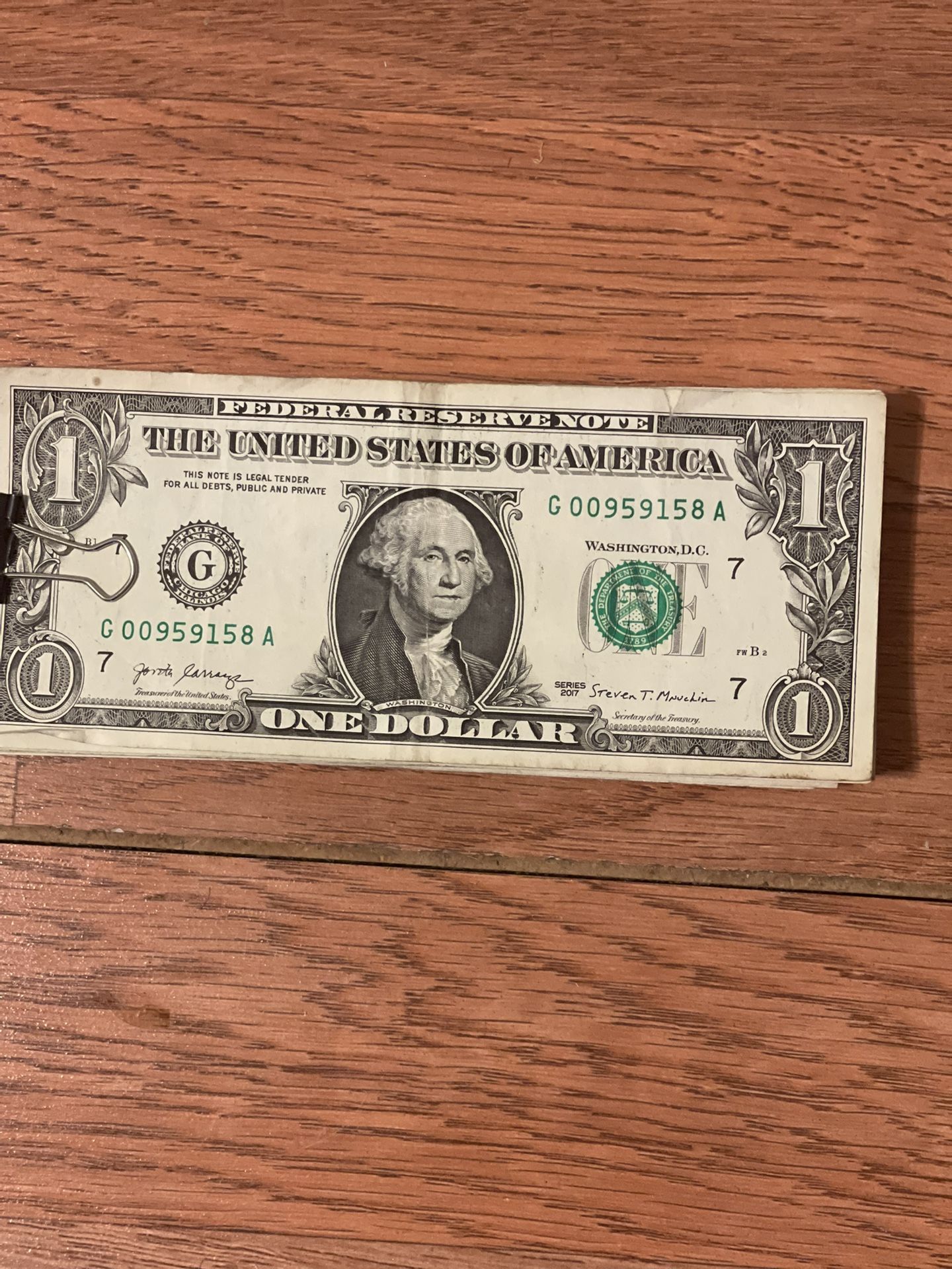 1 Dollar Low Number 