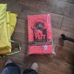  Buoyant Life Vest Type II P.F.D Adult U.S Coast Guard 