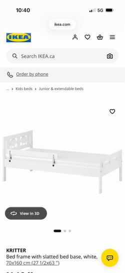 IKEA Kritter Children’s bed frame x2