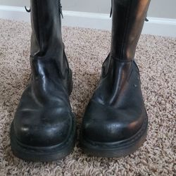 doc marten dryden boots size 13 mens combat dress black