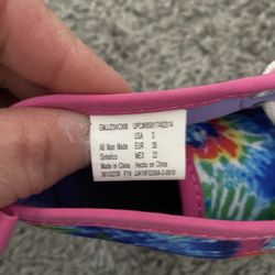 Jojo rainbow tie-dye sneaker tops. BRAND NEW! 