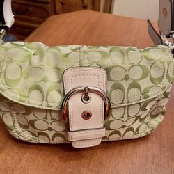 Rare Vintage Authentic Y2K Coach Leather Soho Bag 