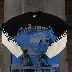 Godspeed Artificial Love Layered Long Sleeve Shirt