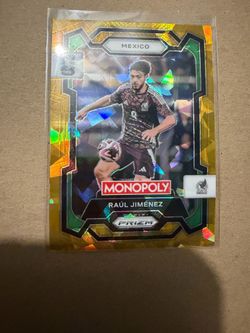 Raul Jimenez gold panini fifa World Cup card mint 2026 Mexico team