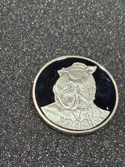 1993 Camel Round 1oz Silver