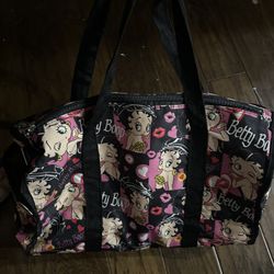 Betty Boop Overnight Bag CUTE in Excellent Condition 