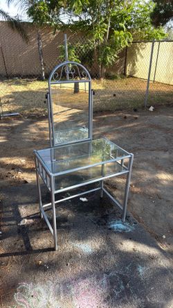Glass Vanity
