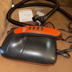 High Pressure SUP Electric Air Pump,Dual Stage Inflation Paddle Board Pump for Inflatable Stand Up Paddle Boards, Boats,Kayak,12V DC Car Connector