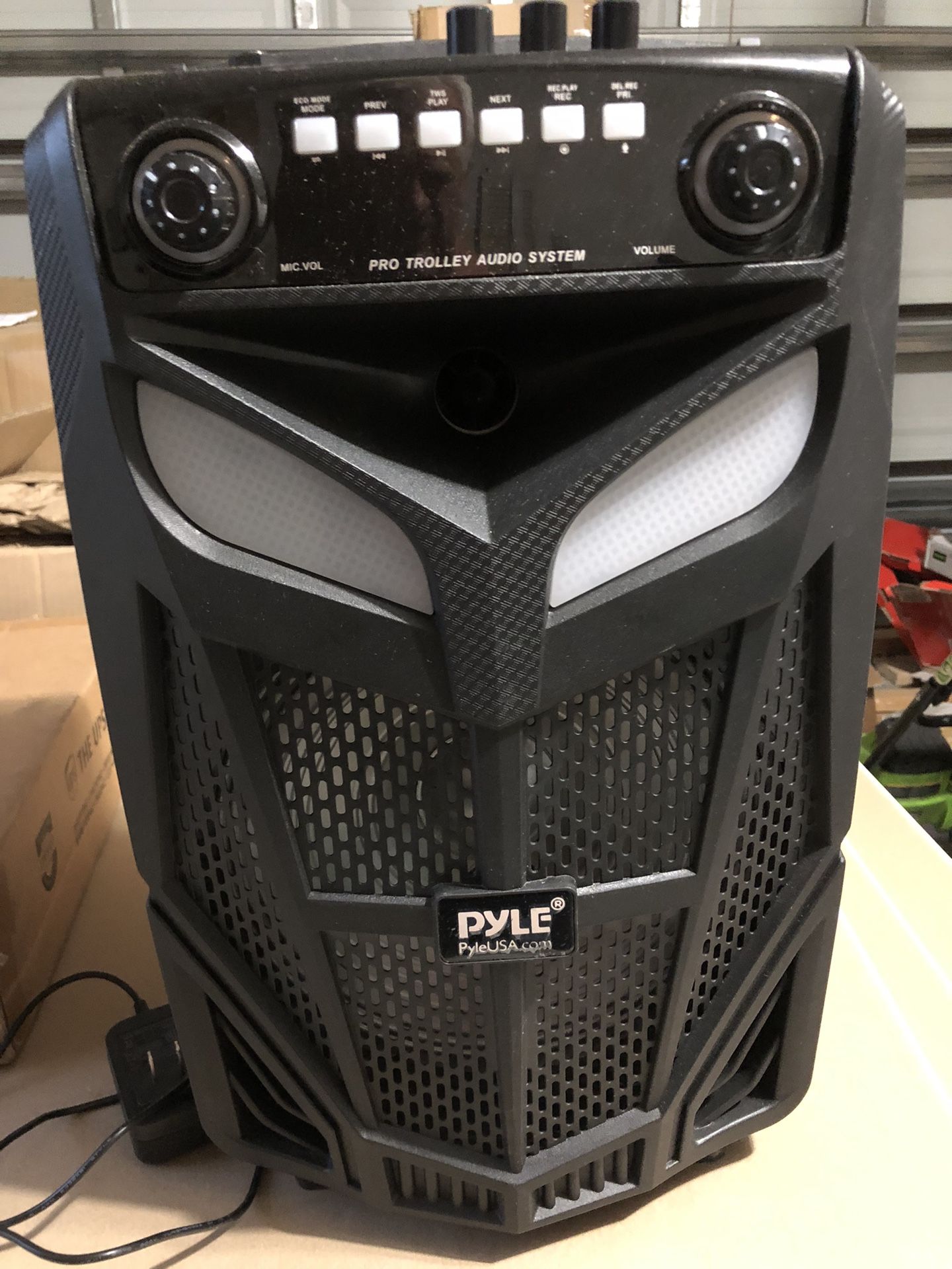 Pyle PPHP101WMB Portable Bluetooth PA Speaker System - 600W 10” Outdoor ...