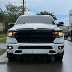 Ram 1500 White Pickup Truck