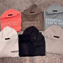 Essential hoodies
