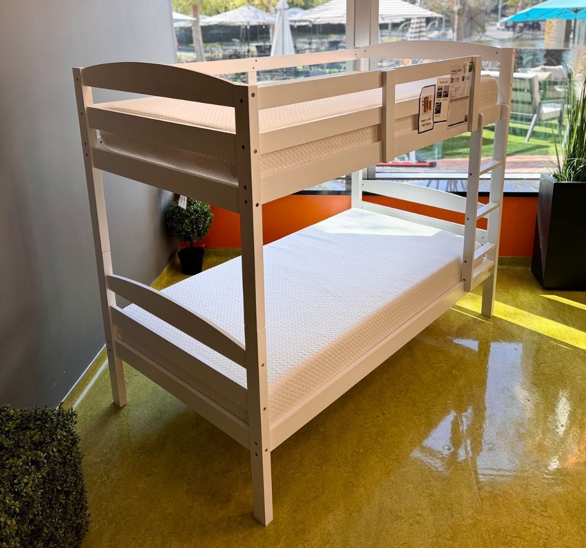 Bunk Bed With Mattresses 