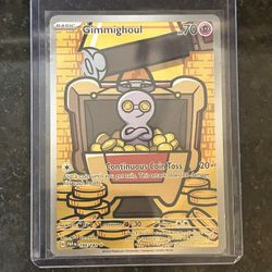 Gimmighoul 198/182 Pokemon TCG S&V Paradox Rift Holo Illustration Rare NM