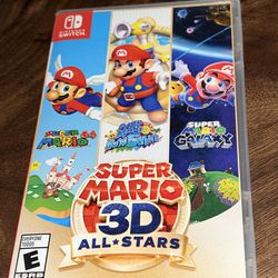 Super Mario 3D All•Stars Authentic Tested With Case