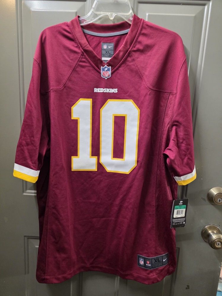 Nike On Field Authentic Jersey Sz XL Robert Griffin III NFL Washington Redskins W/tags