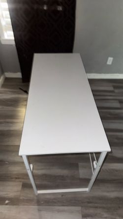 Table with a side pocket