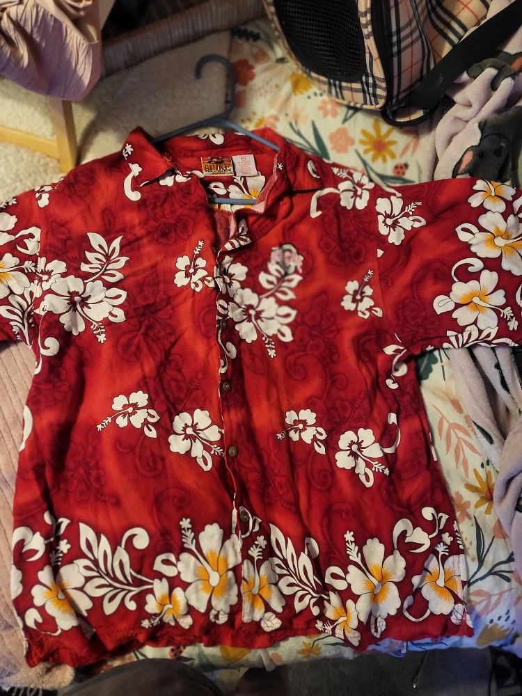 Vintage Hawaiian Luau OSU shirt 