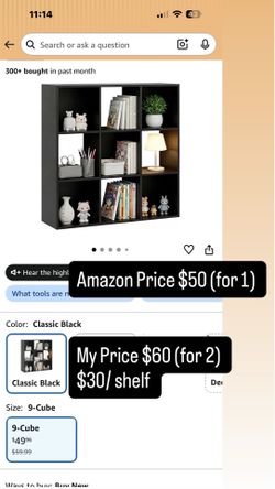 Bookshelves