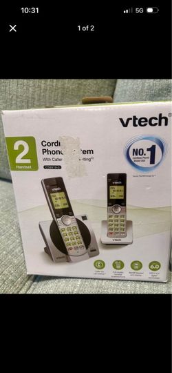 VTech Cordless Phone System 2 Handsets New in Box