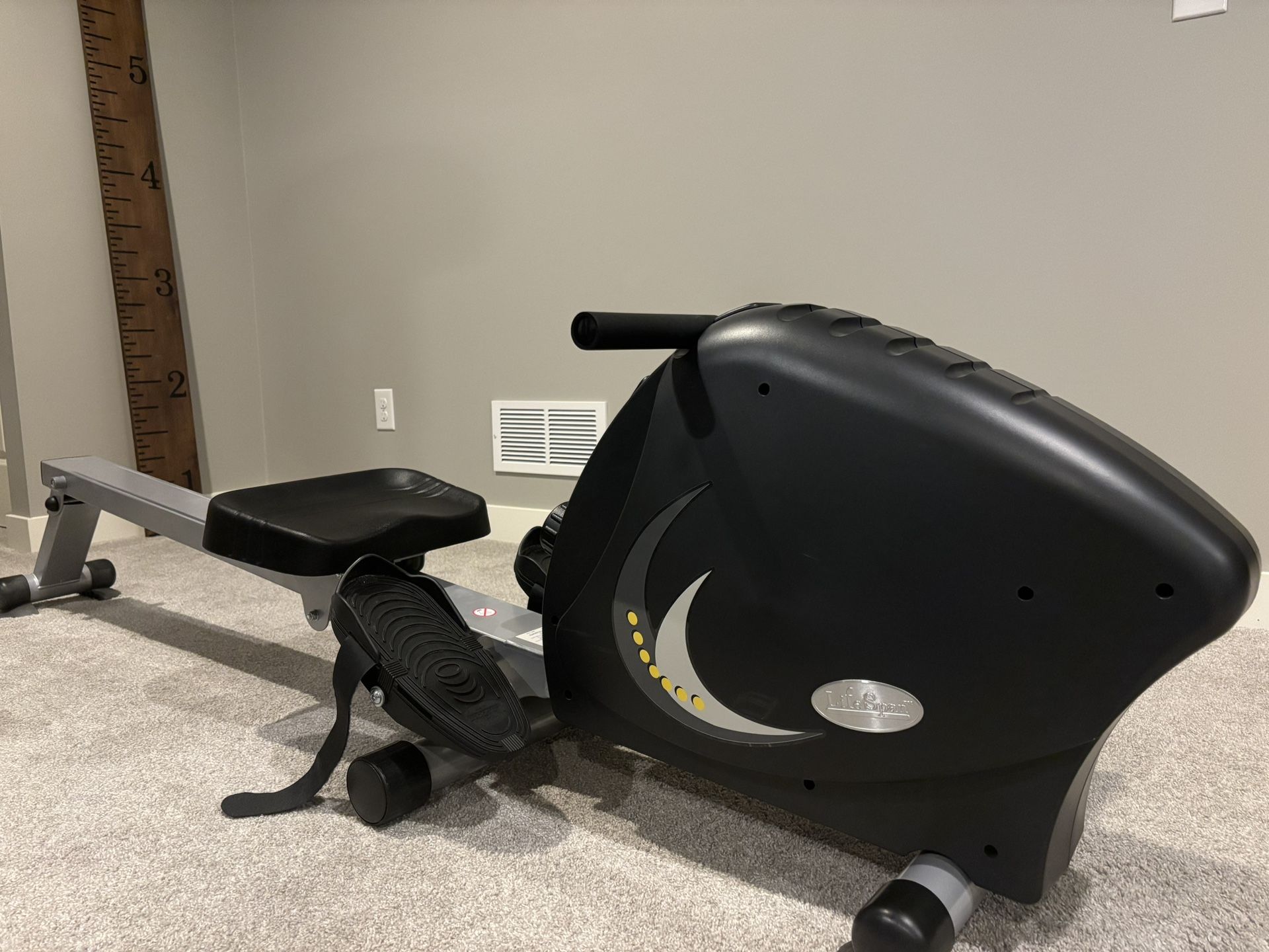 Life Span Rower With Digital Display