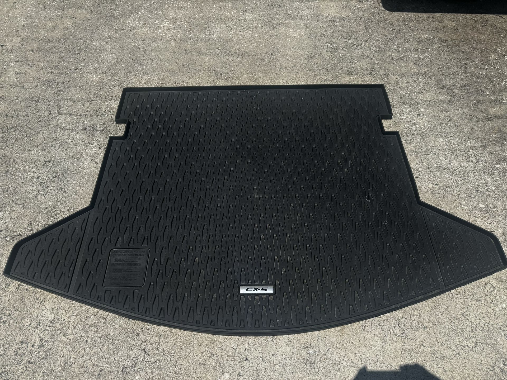 2021 Mazda Cx5 Water Proof Trunk Mat